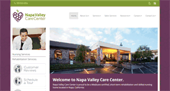 Desktop Screenshot of napavalleycarecenter.com