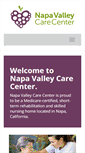 Mobile Screenshot of napavalleycarecenter.com